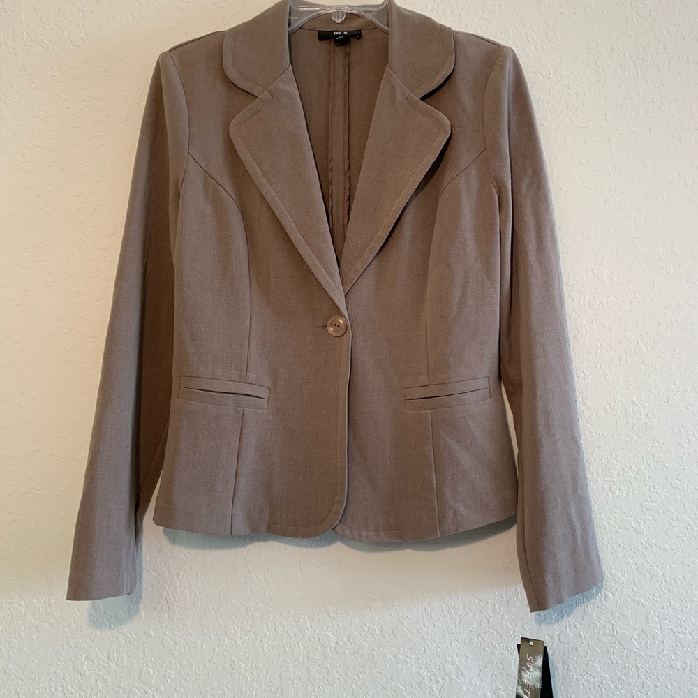NWT! BCX juniors one button stretch blazer